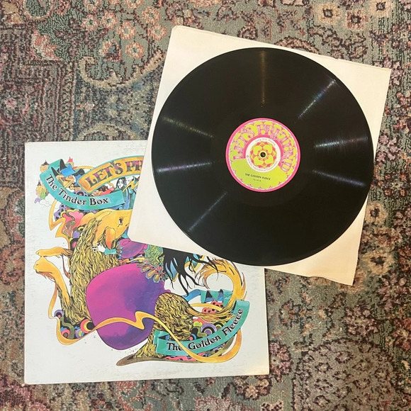 Vintage Let’s Pretend - The Tinder Box & The Golden Fleece Vinyl - Picture 3 of 4